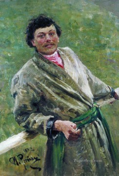 portrait of sidor shavrov 1892 Ilya Repin Oil Paintings